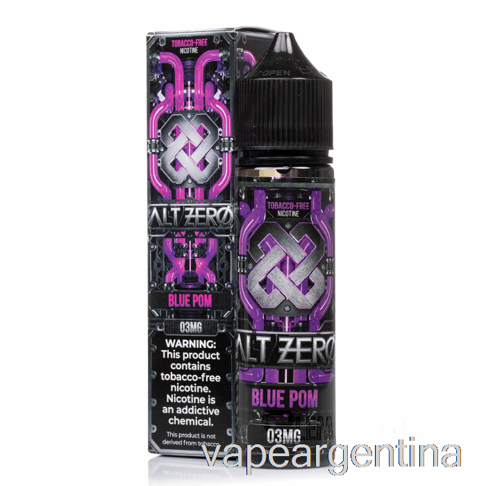 Pom Azul - Alt Zero - 60ml 3mg Vape Descartable